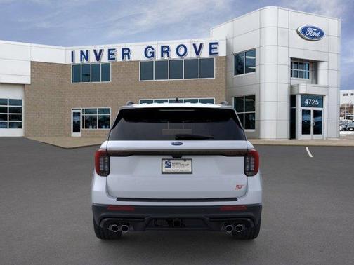 Space White Metallic 2026 Ford Explorer ST