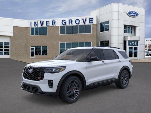 Space White Metallic 2026 Ford Explorer ST