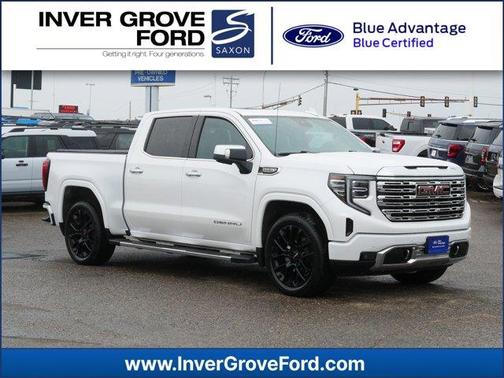White Frost Tri-Coat 2023 GMC Sierra 1500 Denali