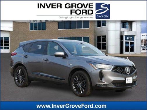 Carbon Metallic 2024 Acura RDX A-Spec Advance Package