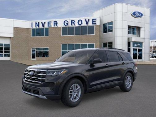Agate Black Metallic 2026 Ford Explorer Active