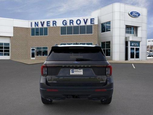Agate Black Metallic 2026 Ford Explorer Active