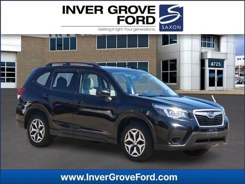 Crystal Black Silica 2020 Subaru Forester Premium