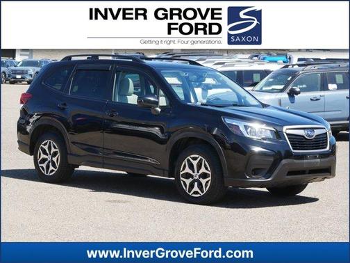 Crystal Black Silica 2020 Subaru Forester Premium