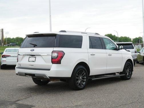 White Platinum Clearcoat Metallic 2019 Ford Expedition Max Limited