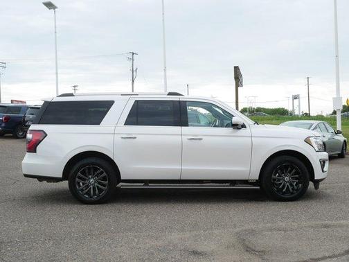 White Platinum Clearcoat Metallic 2019 Ford Expedition Max Limited