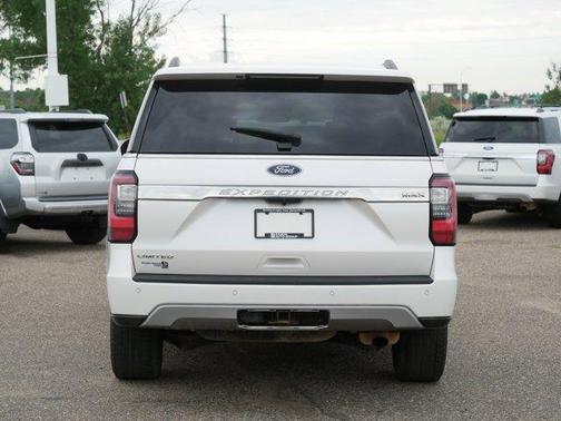 White Platinum Clearcoat Metallic 2019 Ford Expedition Max Limited
