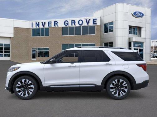Star White 2026 Ford Explorer Platinum