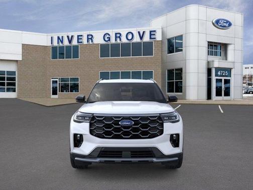 Star White 2026 Ford Explorer Platinum