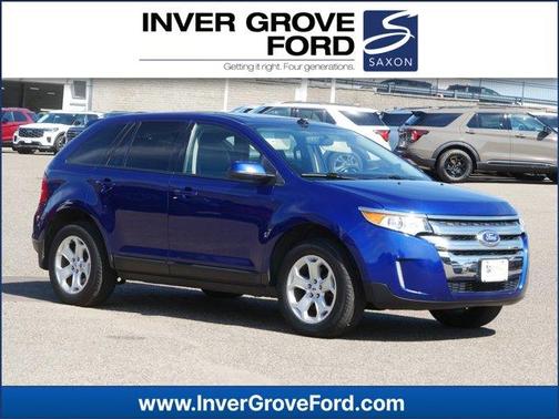 Deep Impact Blue Metallic 2014 Ford Edge SEL