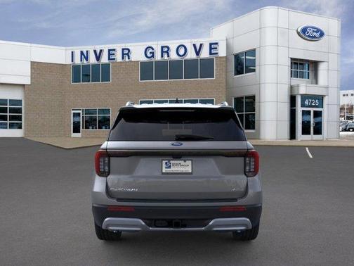 Carbonized Gray Metallic 2026 Ford Explorer Platinum