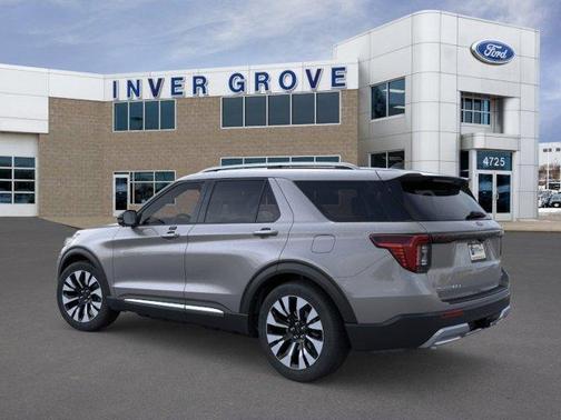 Carbonized Gray Metallic 2026 Ford Explorer Platinum
