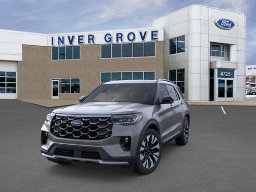 Carbonized Gray Metallic 2026 Ford Explorer Platinum