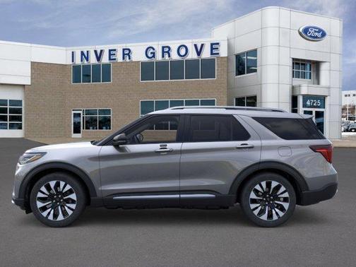 Carbonized Gray Metallic 2026 Ford Explorer Platinum