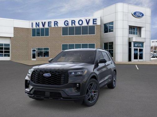 Agate Black Metallic 2026 Ford Explorer ST-Line
