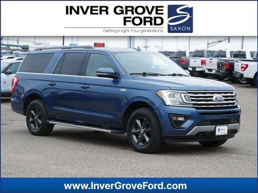 Blue Metallic 2019 Ford Expedition Max XLT