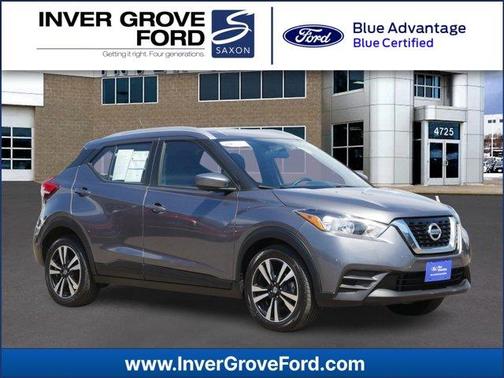 Gun Metallic 2019 Nissan Kicks SV
