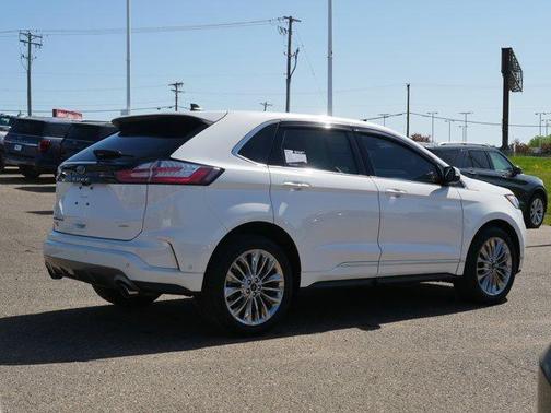 Star White 2021 Ford Edge Titanium