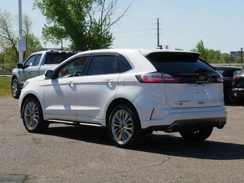 Star White 2021 Ford Edge Titanium