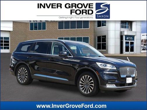 Black 2020 Lincoln Aviator Reserve AWD