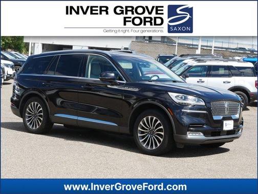 Black 2020 Lincoln Aviator Reserve AWD