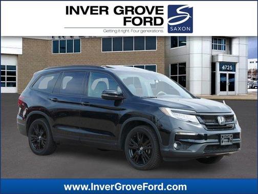 Crystal Black Pearl 2021 Honda Pilot Black Edition