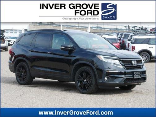 Crystal Black Pearl 2021 Honda Pilot Black Edition