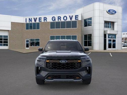 Agate Black Metallic 2026 Ford Explorer Tremor