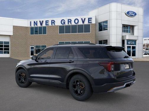 Agate Black Metallic 2026 Ford Explorer Tremor