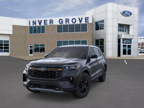 Agate Black Metallic 2026 Ford Explorer Tremor