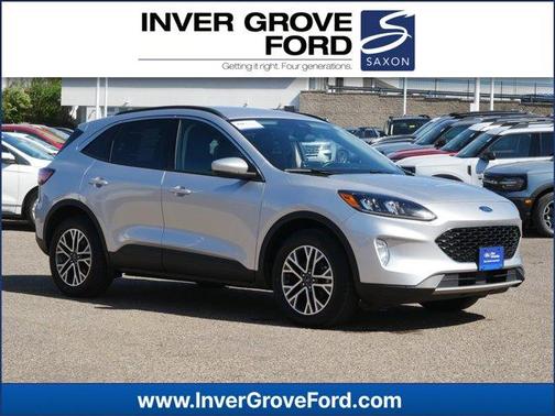 Ingot Silver Metallic 2020 Ford Escape SEL