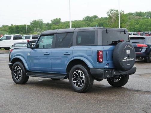 Azure Gray Metallic 2025 Ford Bronco Outer Banks