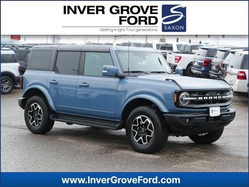 Azure Gray Metallic 2025 Ford Bronco Outer Banks