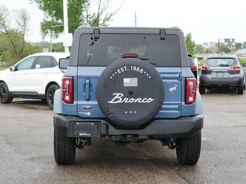 Azure Gray Metallic 2025 Ford Bronco Outer Banks