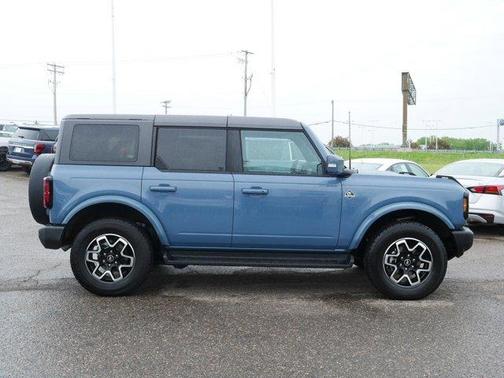 Azure Gray Metallic 2025 Ford Bronco Outer Banks