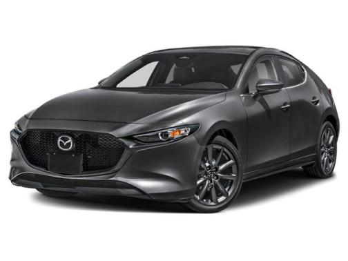 Machine Gray Metallic 2026 Mazda Mazda3 FWD w/Preferred Package