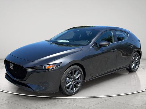 Machine Gray Metallic 2026 Mazda Mazda3 FWD w/Preferred Package
