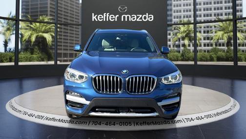 Phytonic Blue Metallic 2021 BMW X3 sDrive30i