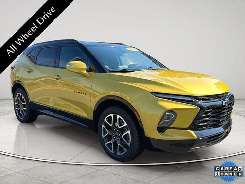 Nitro Yellow Metallic 2023 Chevrolet Blazer RS
