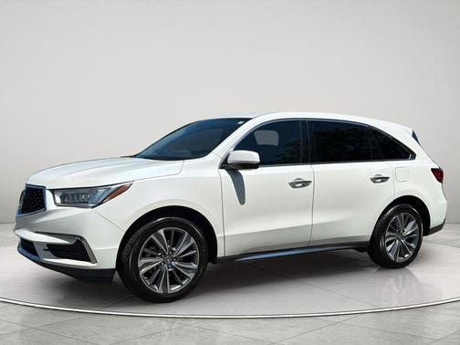 White Diamond Pearl 2017 Acura MDX 3.5L w/Technology Package