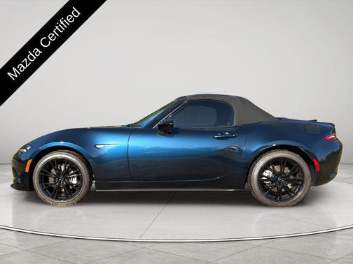 Deep Crystal Blue Mica 2024 Mazda MX-5 Miata Club