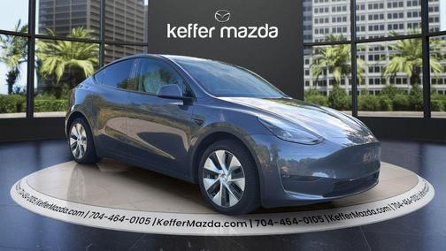 Gray 2022 Tesla Model Y Long Range Dual Motor All-Wheel Drive