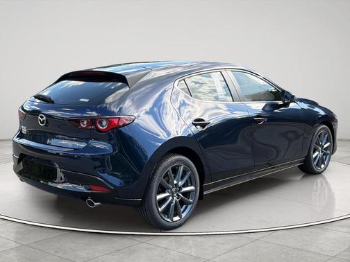 Deep Crystal Blue Mica 2026 Mazda Mazda3 FWD w/Preferred Package