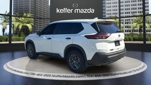 Glacier White 2021 Nissan Rogue S
