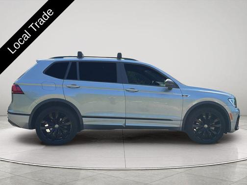 Silver Metallic 2021 Volkswagen Tiguan 2.0T SE R-Line Black 4MOTION