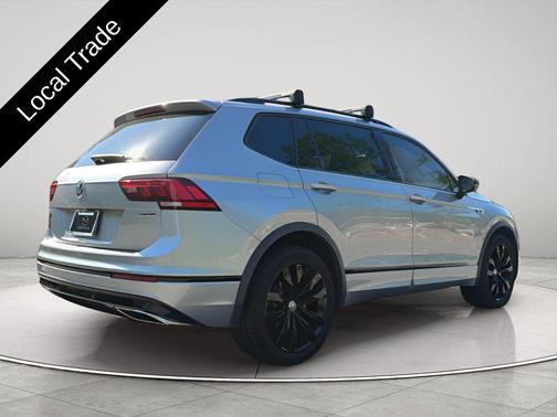 Silver Metallic 2021 Volkswagen Tiguan 2.0T SE R-Line Black 4MOTION