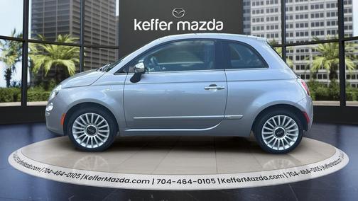 Billet Argento (Silver) 2017 FIAT 500 Lounge
