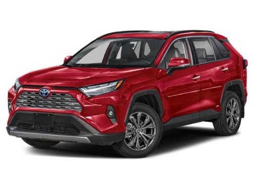 Ruby Flare Pearl 2024 Toyota RAV4 Hybrid SE