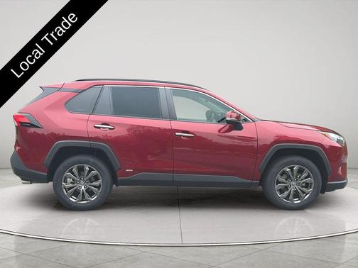 Ruby Flare Pearl 2024 Toyota RAV4 Hybrid SE