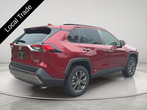Ruby Flare Pearl 2024 Toyota RAV4 Hybrid SE